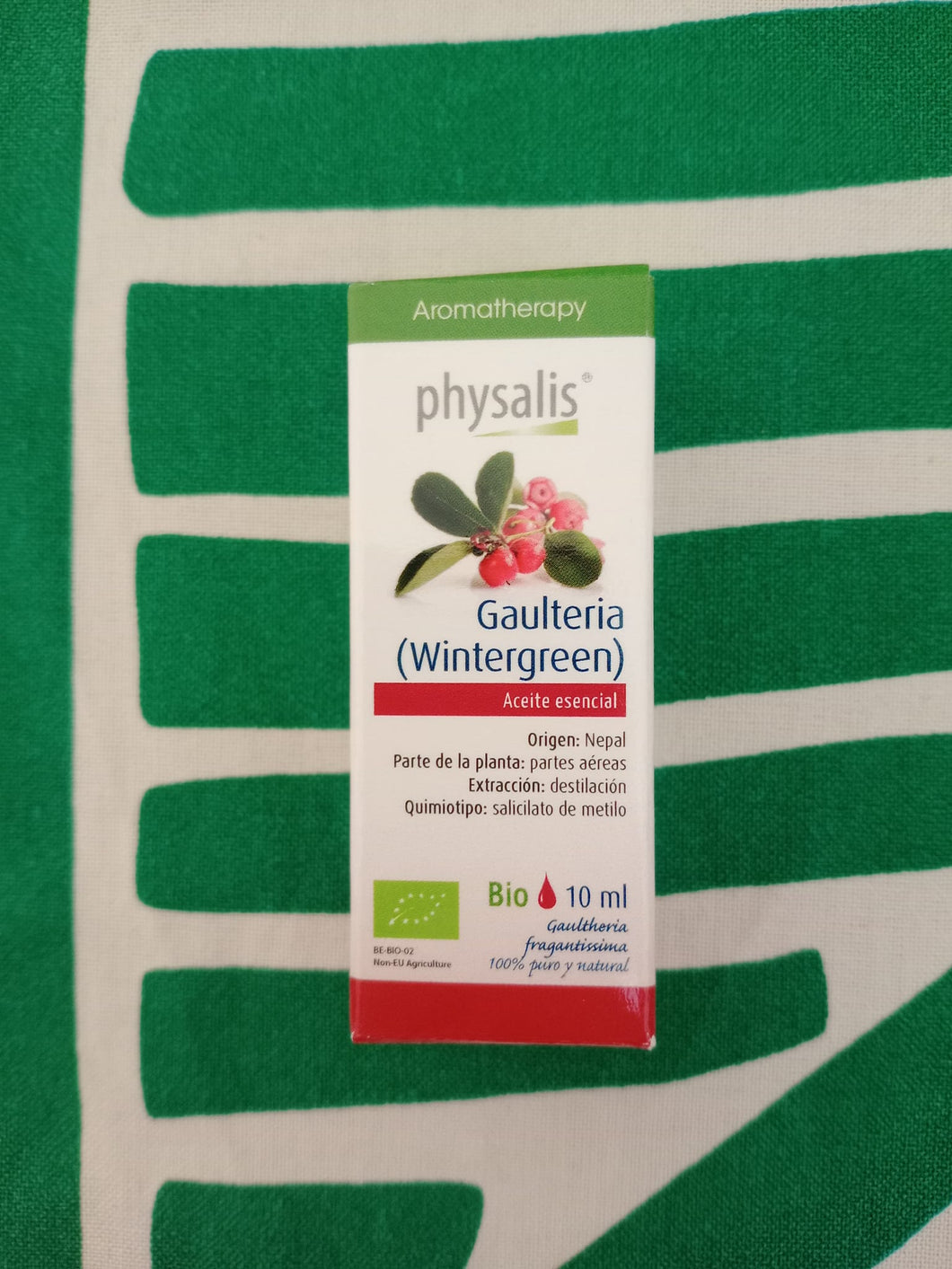 Aceite Esencial de Gaulteria Ecológico 10 ml Physalis