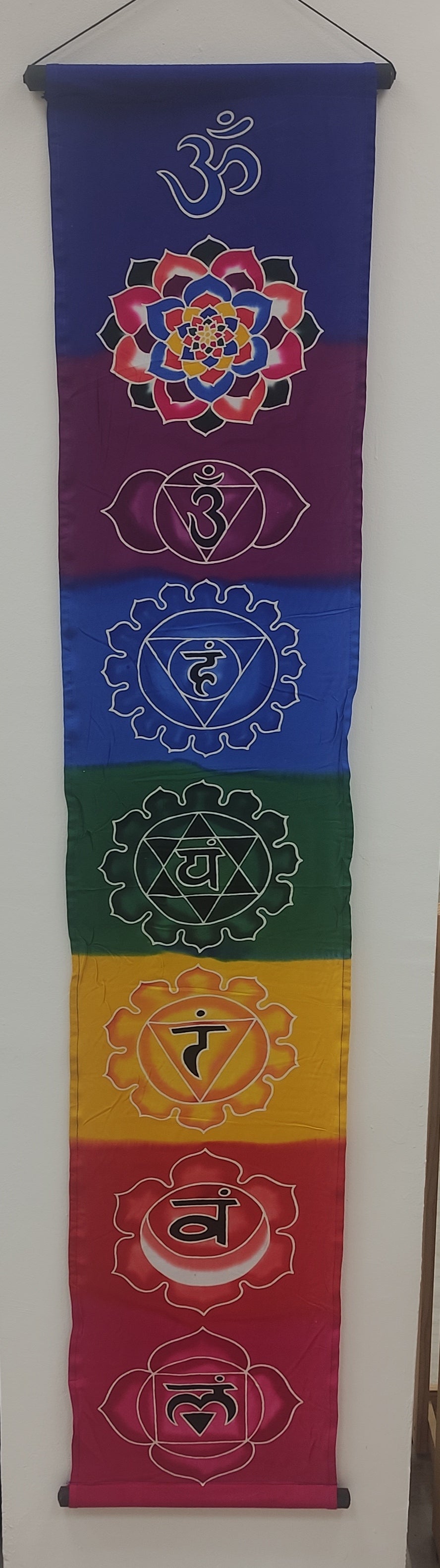 Bandera Chakras Arcoiris