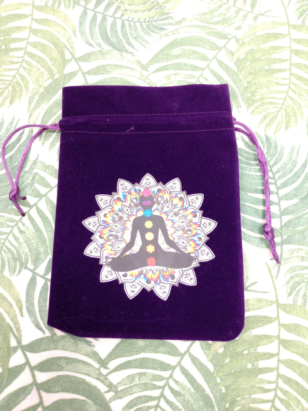 Bolsa Tela Chakras Morada