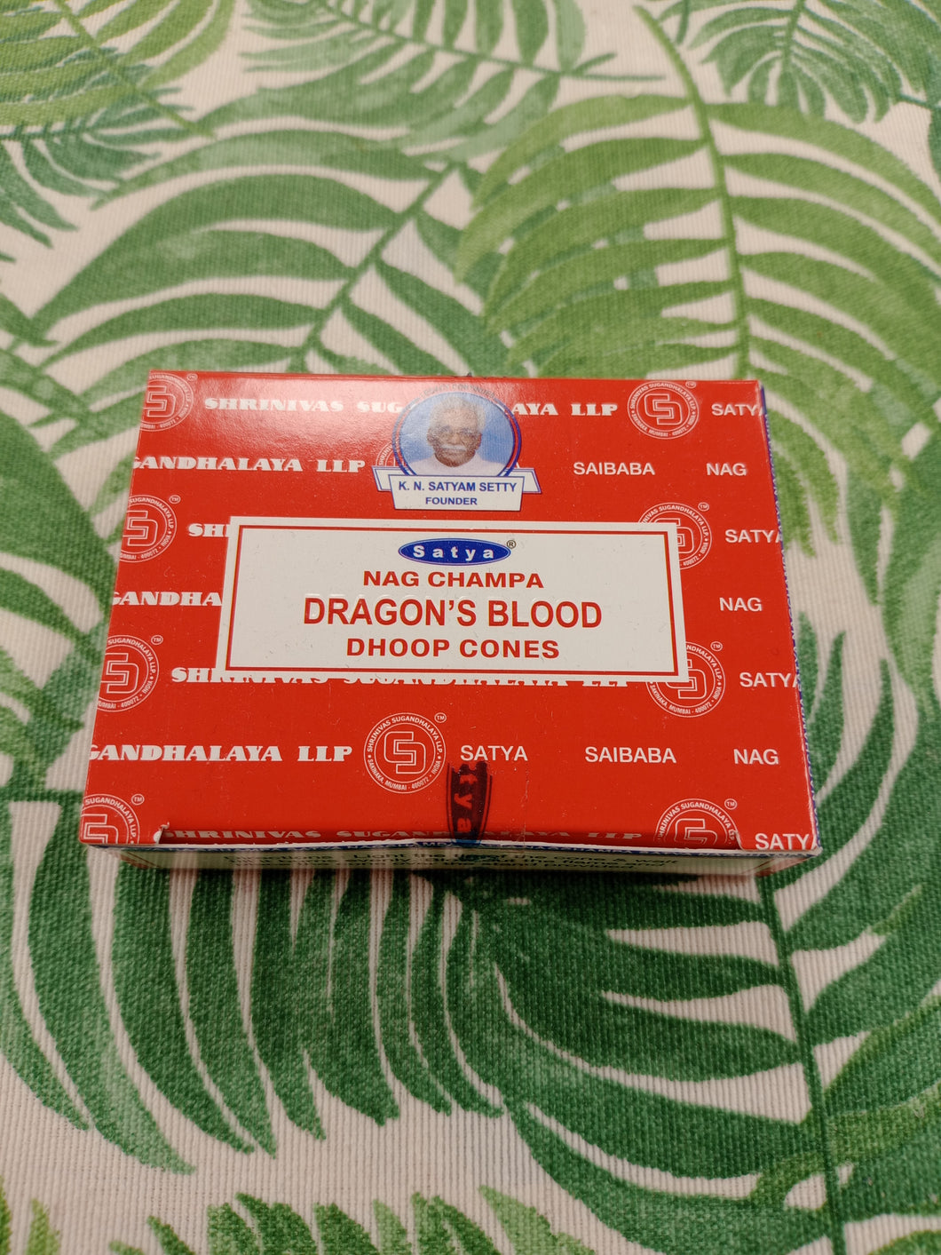 Incienso Dragon Blood (Sangre de Dragon) Conos Satya