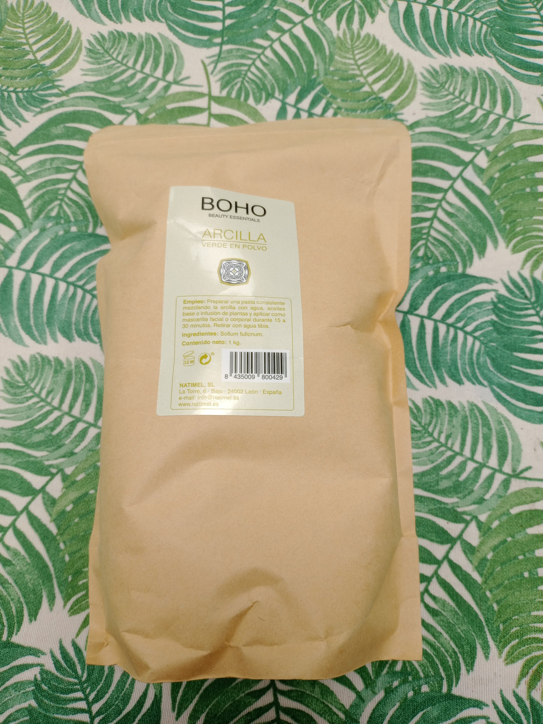 Arcilla Verde 1 kg Boho