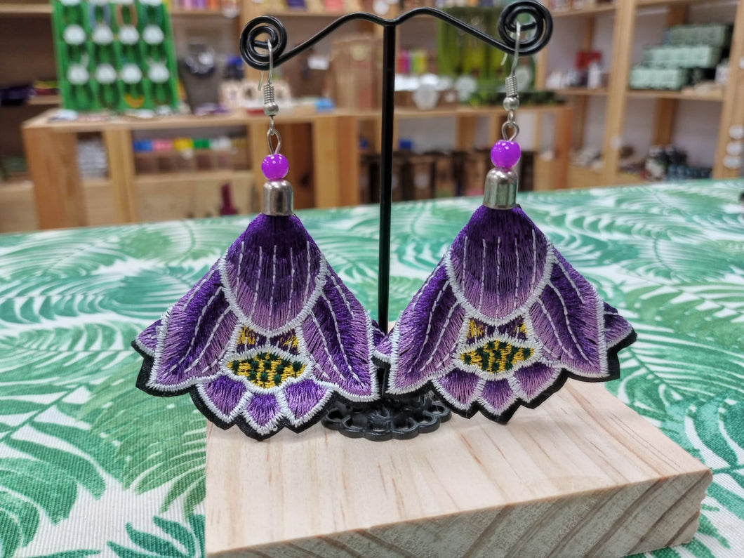 Pendientes Violetas