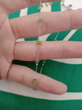 Cargar imagen en el visor de la galería, Collar Acero con Peridoto
