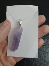 Cargar imagen en el visor de la galería, Colgante Punta Grande Fluorita Mod 1
