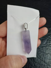 Cargar imagen en el visor de la galería, Colgante Punta Grande Fluorita Mod 1

