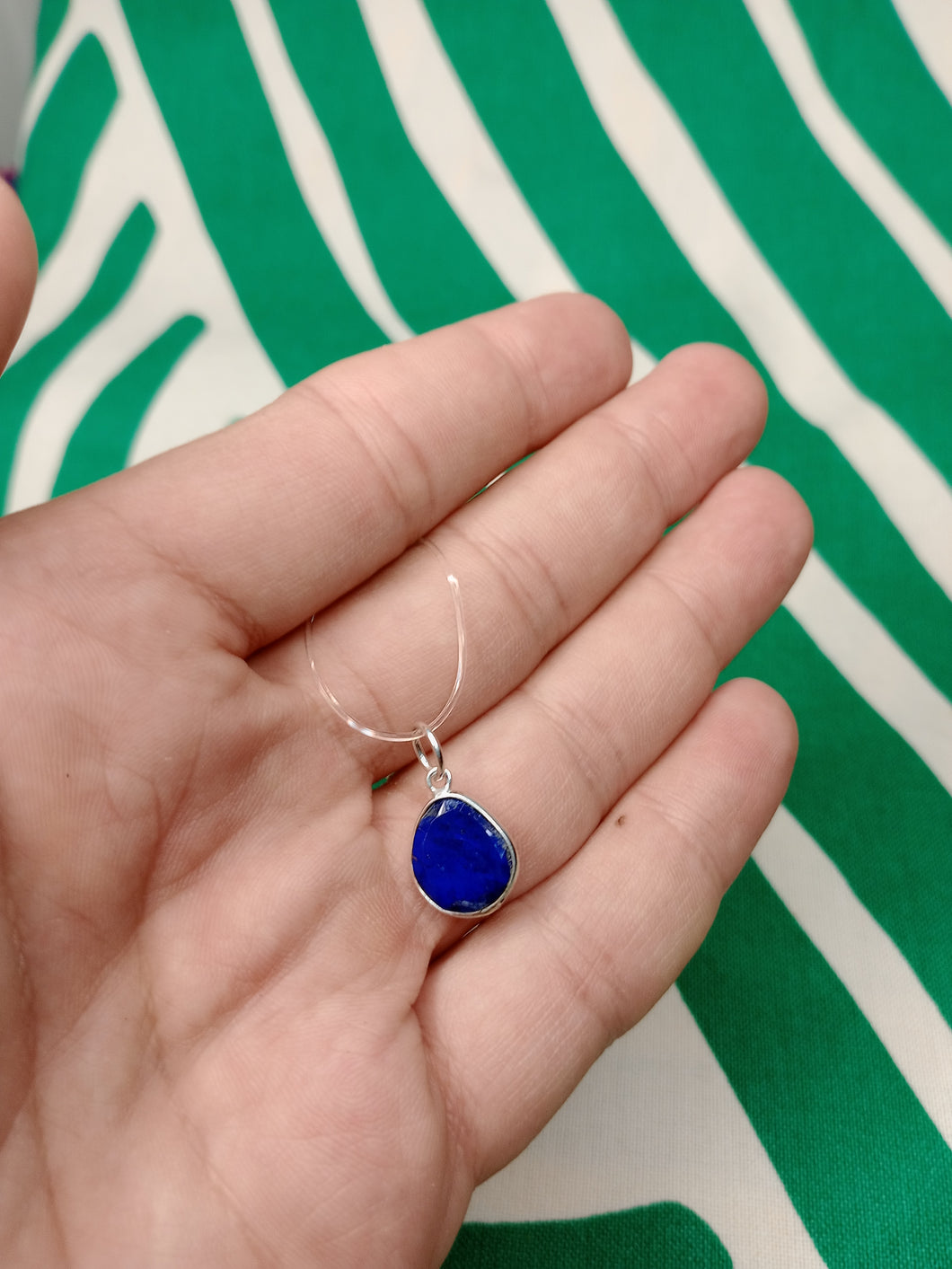 Colgante Lapislazuli Facetado Mod. 2