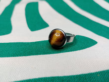 Cargar imagen en el visor de la galería, Anillo Ojo Tigre
