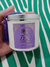 Cargar imagen en el visor de la galería, Velas Zen Aromaticas en Lata 120 grs
