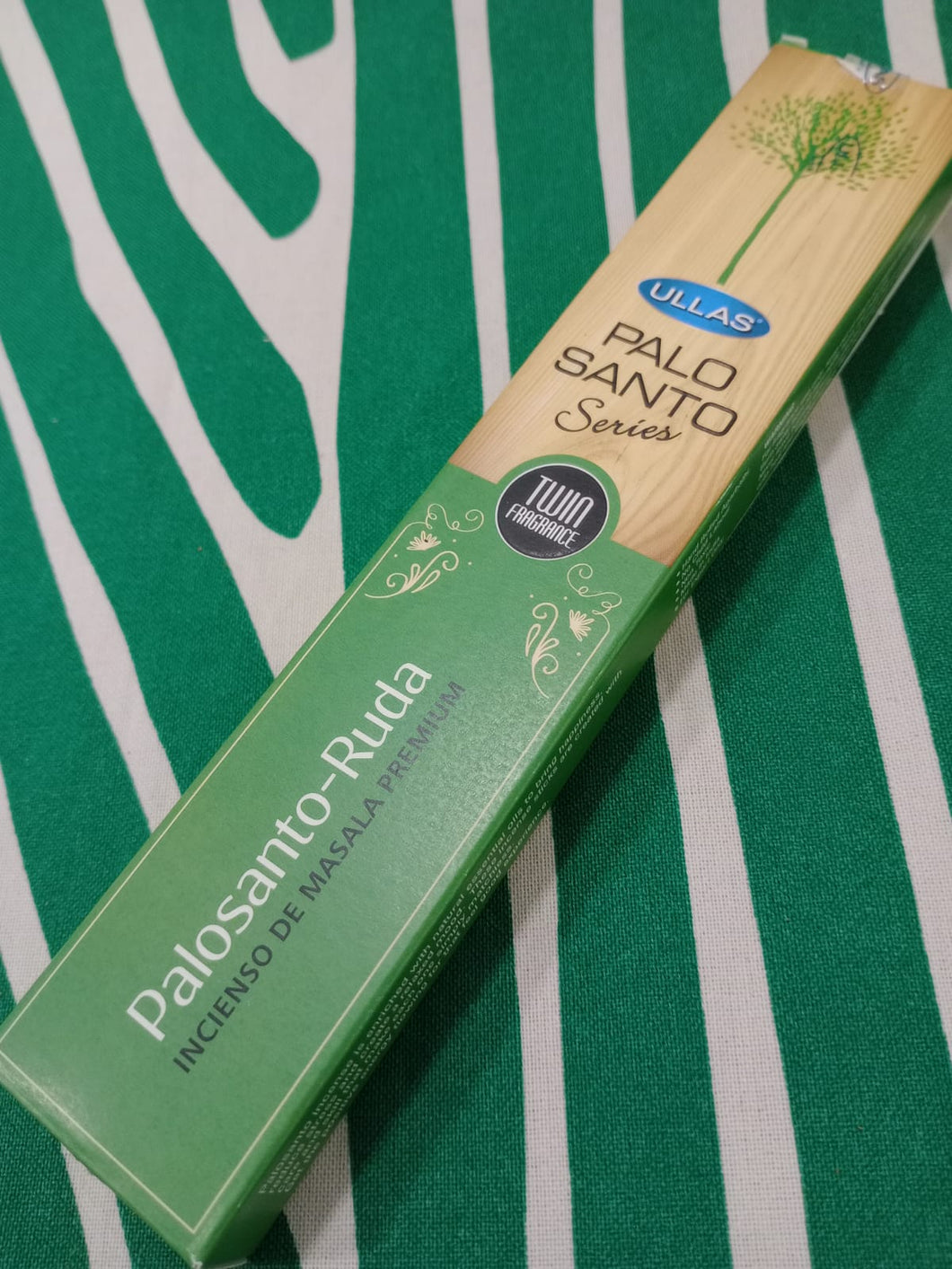 Incienso Palo santo + Ruda 15 grs Ullas