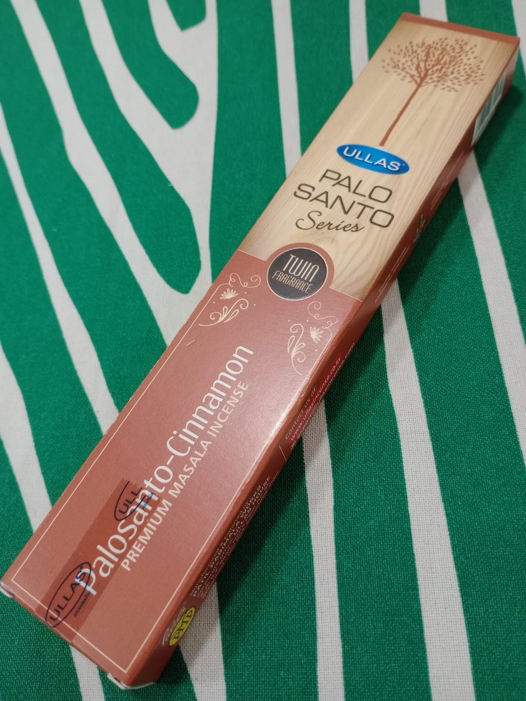 Incienso Palo santo + Canela 15 grs Ullas