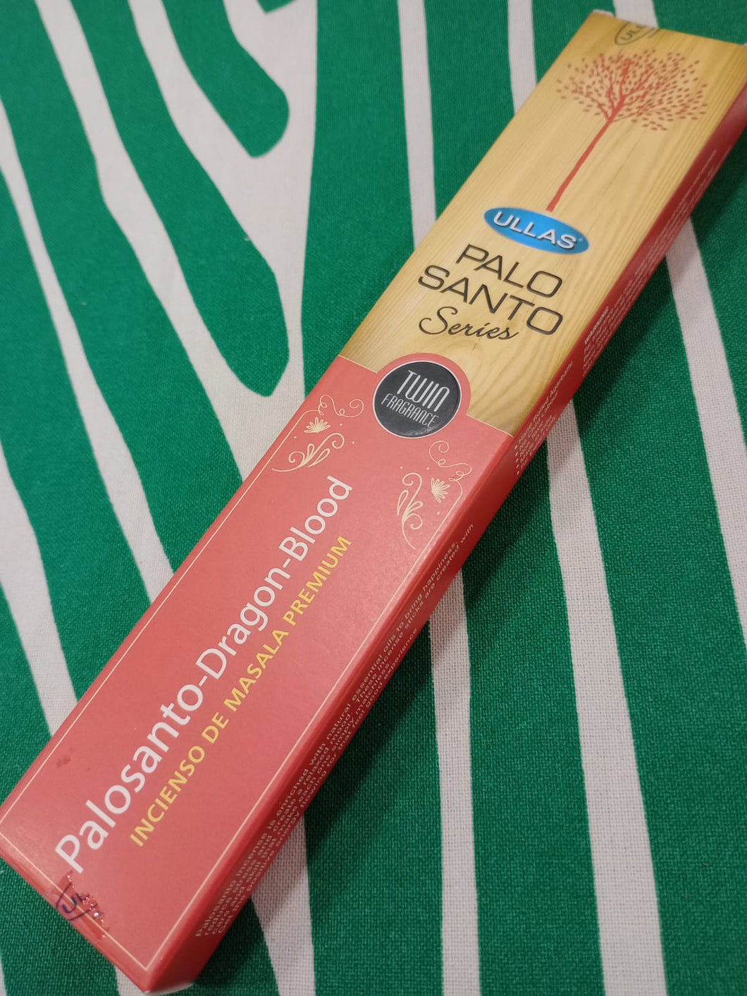 Incienso Palo santo + Sangre de Dragon 15 grs Ullas
