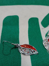 Cargar imagen en el visor de la galería, Pendientes Gaudi Hojas Rojas
