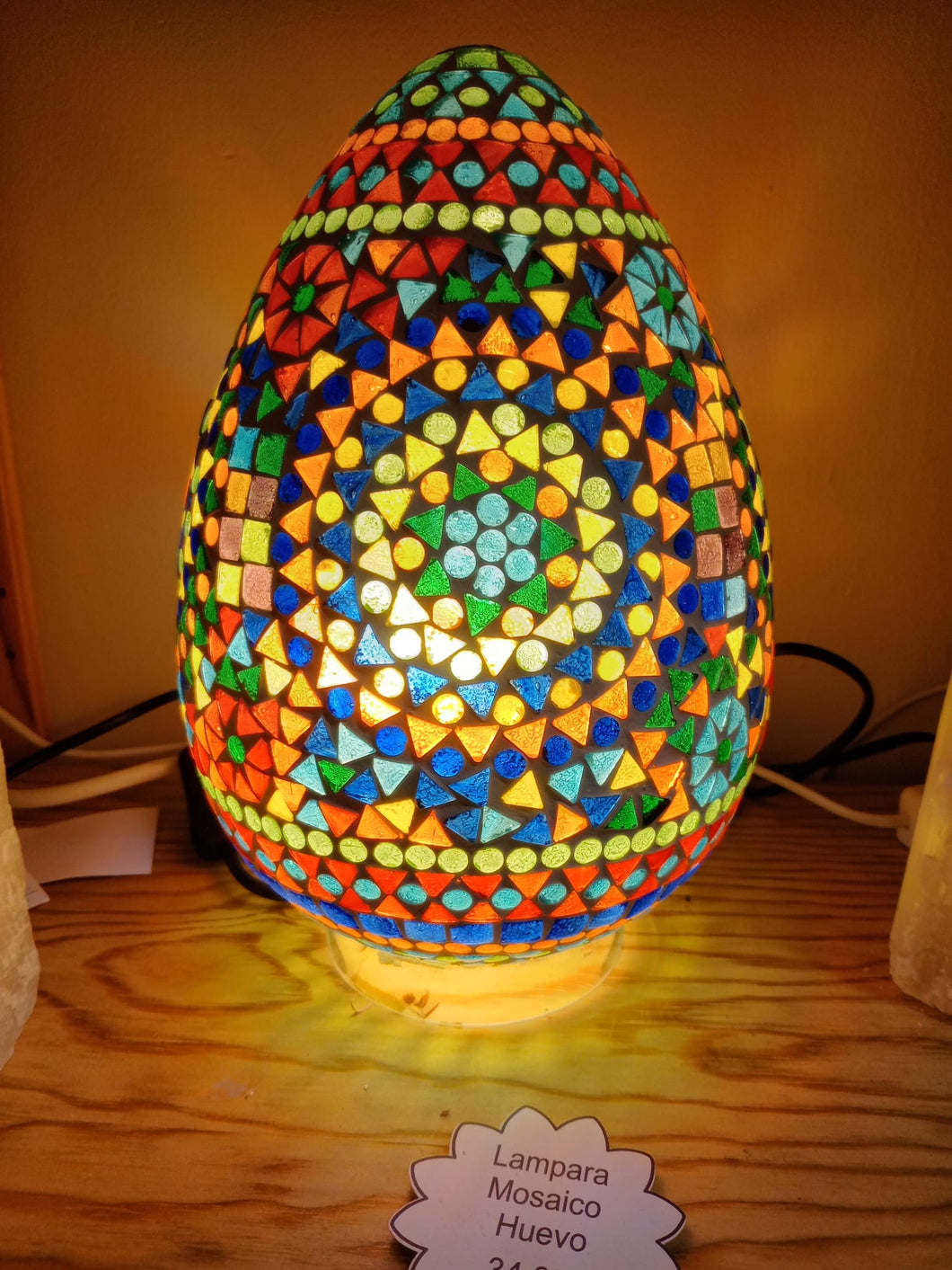 Lampara Mosaico Huevo