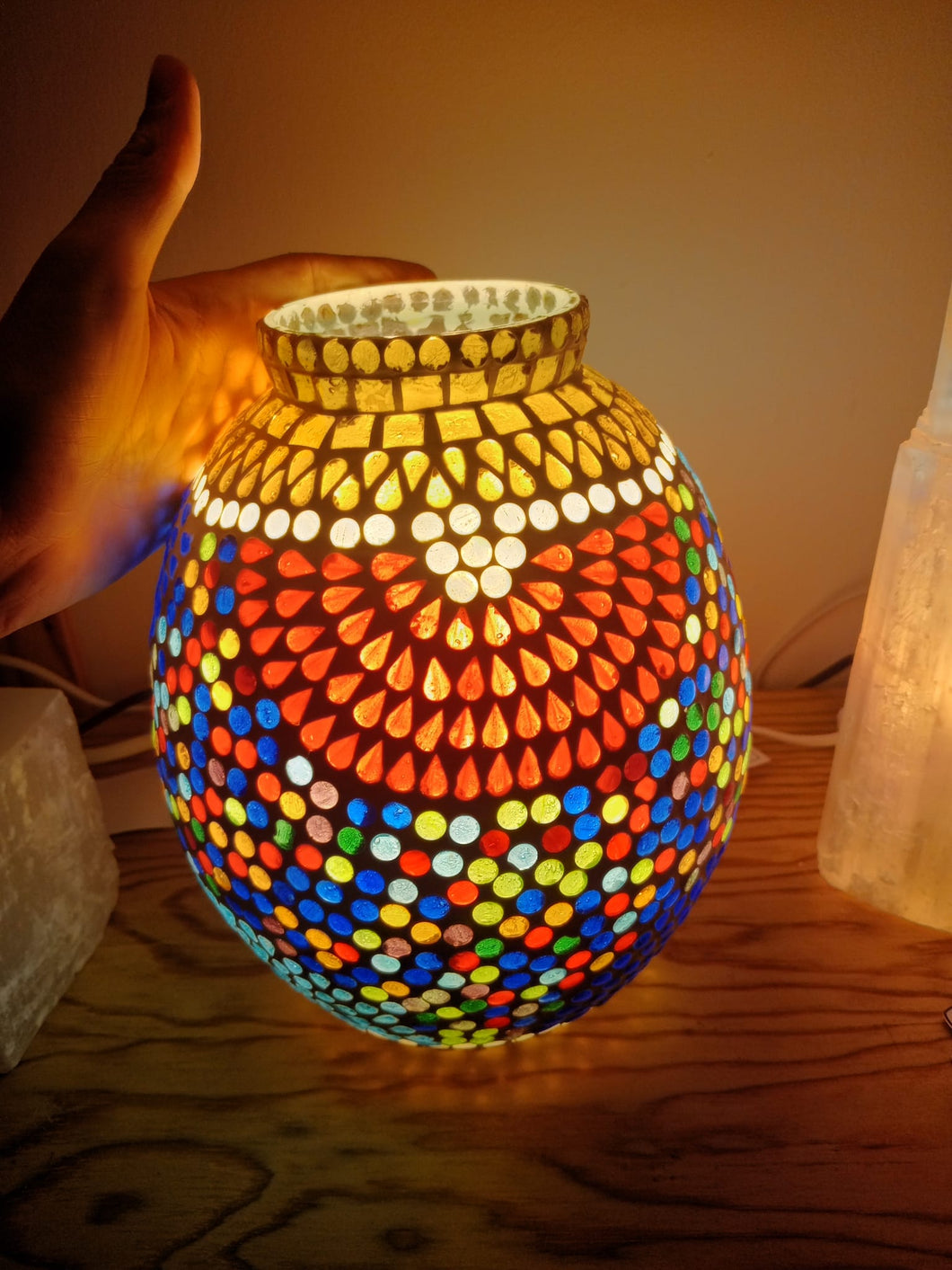 Lampara Mosaico Jarron