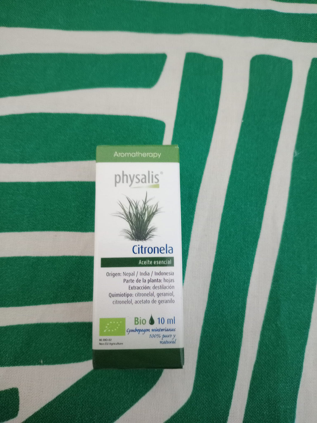 Aceite Esencial de Citronela 10 ml Physalis