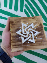 Cargar imagen en el visor de la galería, Quemador de incienso o Incesario Estrella de David
