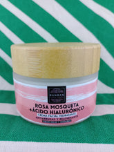 Cargar imagen en el visor de la galería, Crema Facial con Rosa Mosqueta y Acido Hialuronico 50 ml

