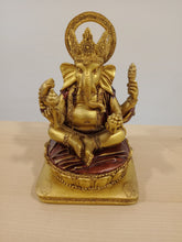 Cargar imagen en el visor de la galería, Ganesha Dorada y Roja 14 cm
