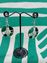 Cargar imagen en el visor de la galería, Pendientes Gaudi Espiral Tonos Verdes
