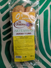 Cargar imagen en el visor de la galería, Galletas Artesanas Avena y Lino
