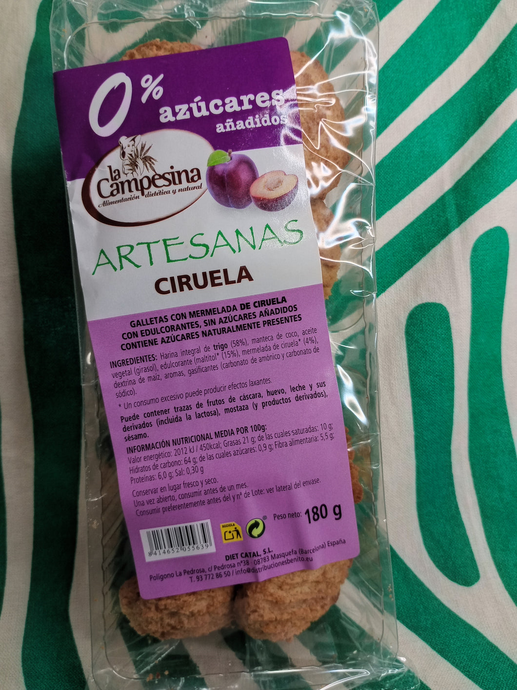 Galletas Artesanas Ciruela