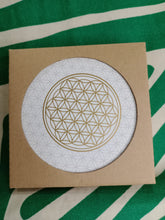Cargar imagen en el visor de la galería, Juego 6 posavasos Flor de la Vida
