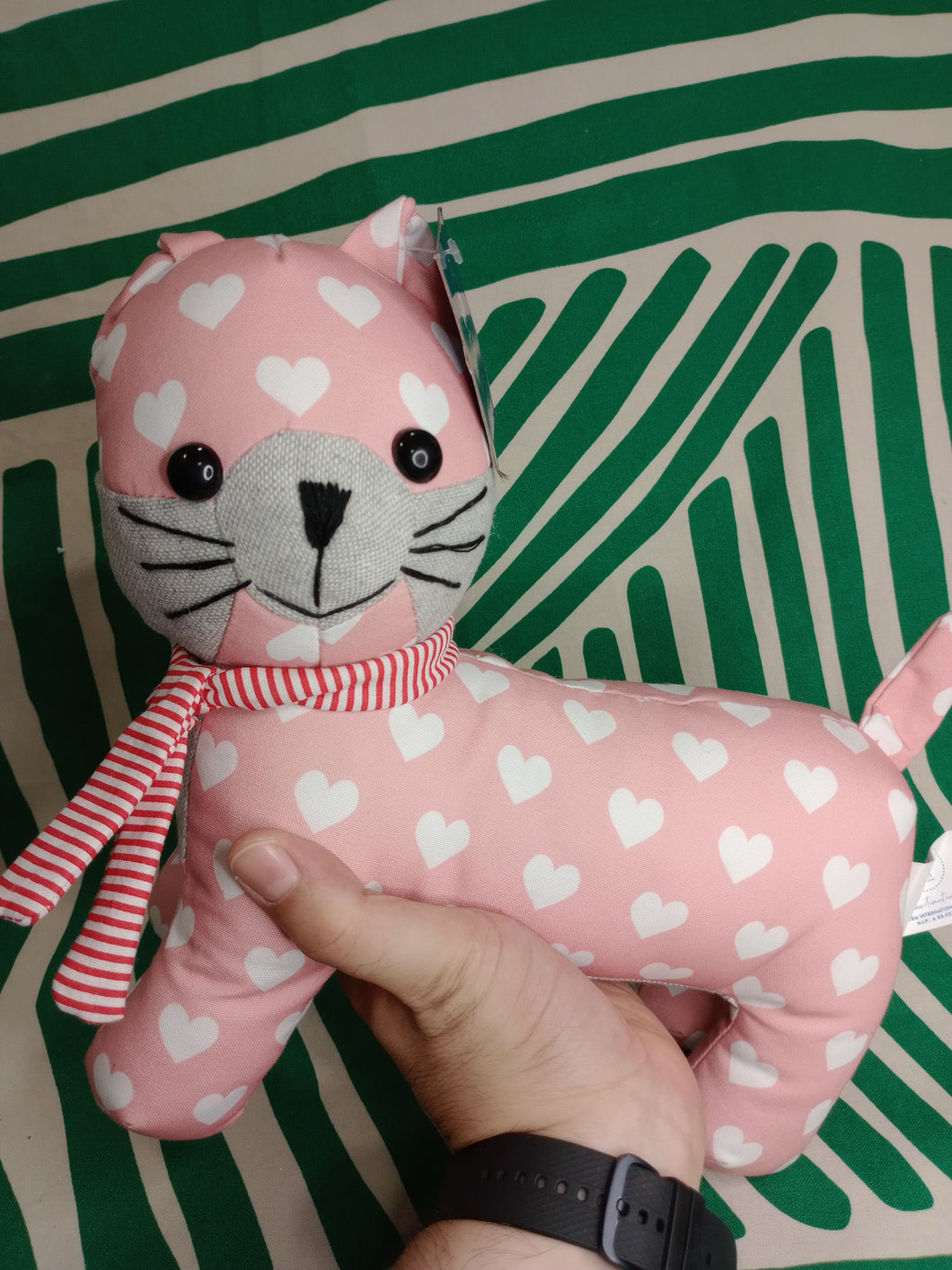 Sujeta Puertas Perro y Gato Corazones