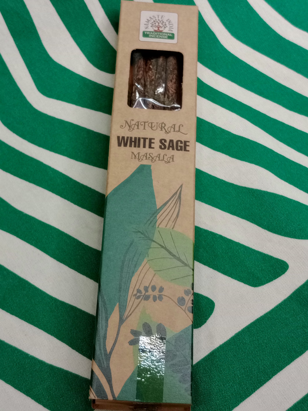 Incienso Madre Tierra de Salvia Blanca