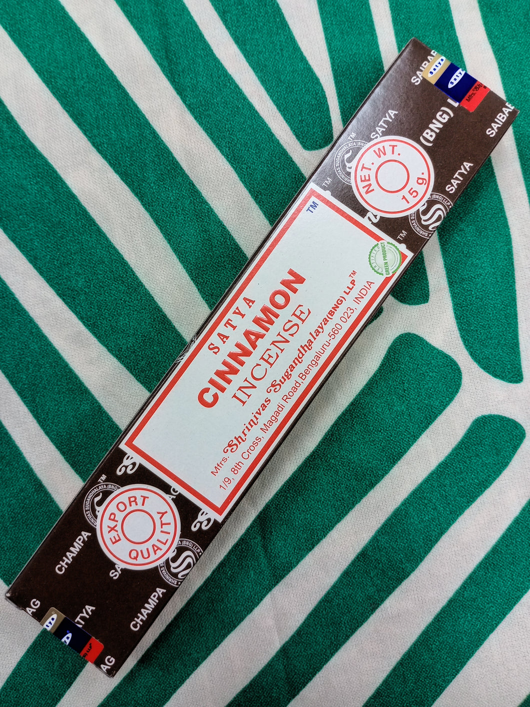 Incienso Canela Satya 15 grs