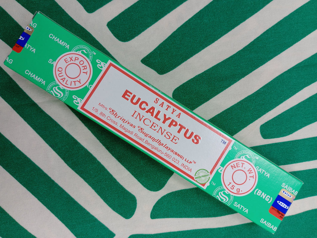 Incienso Eucalipto Satya 15 grs