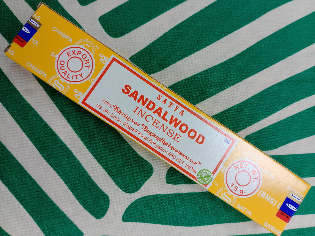Incienso Sandalo Satya