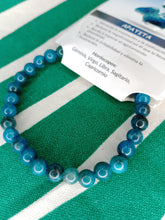 Cargar imagen en el visor de la galería, Pulsera Apatita 6 mm
