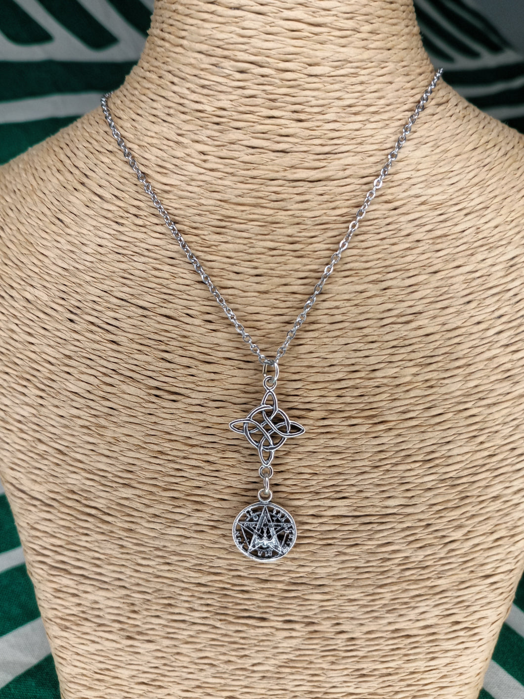 Colgante Doble Proteccion Plata