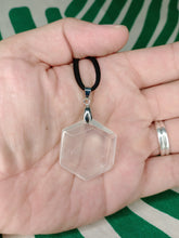 Cargar imagen en el visor de la galería, Colgante Cuarzo Cristal Estrella 6 puntas
