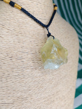 Cargar imagen en el visor de la galería, Colgante Cuarzo Limon Bruto Mod. 4
