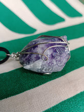 Cargar imagen en el visor de la galería, Colgante Amatista Bruto Mod. 2
