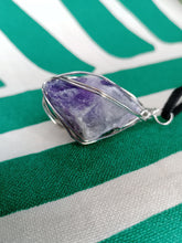 Cargar imagen en el visor de la galería, Colgante Amatista Bruto Mod. 2
