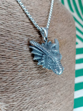 Cargar imagen en el visor de la galería, Colgante Dragon de Acero Inoxidable
