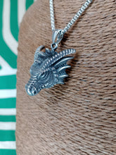 Cargar imagen en el visor de la galería, Colgante Dragon de Acero Inoxidable
