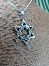 Cargar imagen en el visor de la galería, Colgante Estrella David o 6 puntas
