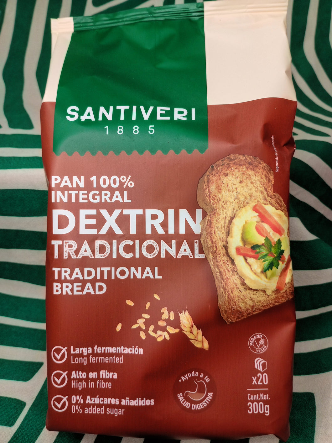 Pan Dextrin Integral – Santiveri / 300 g