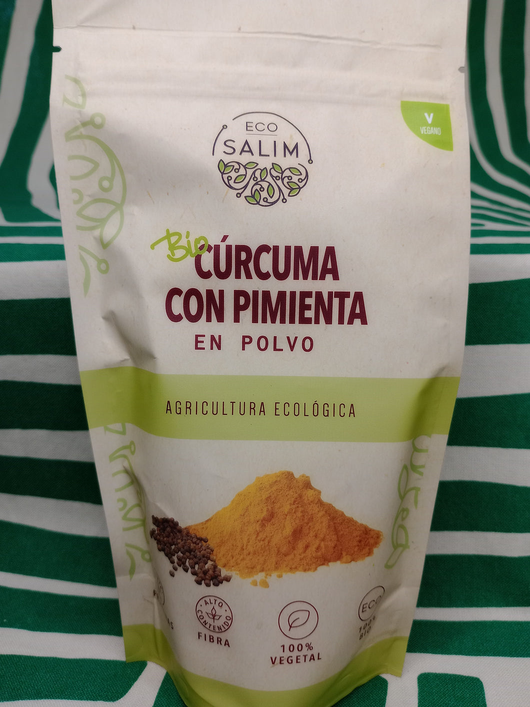 Curcuma con Pimienta Ecosalim 200 grs