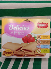 Cargar imagen en el visor de la galería, Delicias fresa barritas Harisín 150 grs

