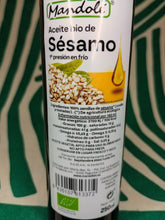 Cargar imagen en el visor de la galería, Aceite sesamo 250 ml Bio Mandole

