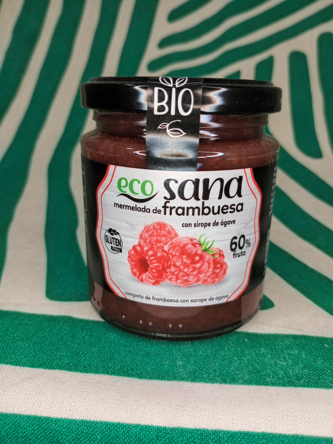 Mermelada Frambuesa S/Azucar con Agave 260 grs