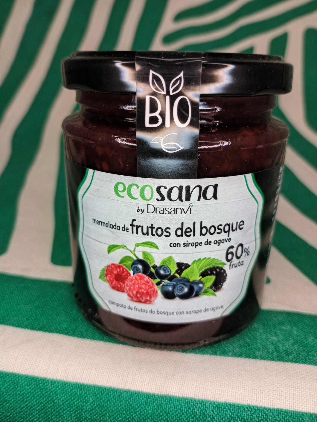 Mermelada Frutos Bosque S/Azucar con Agave 260 grs