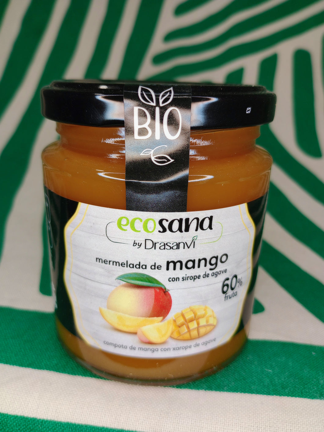 Mermelada Mango S/Azucar con Agave 260 grs