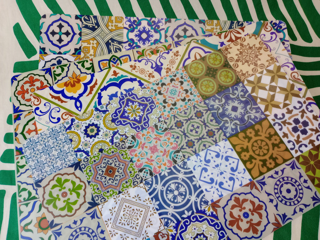 Pack 4 Manteles Individuales Alhambra Surtidos