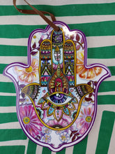Cargar imagen en el visor de la galería, Decoracion Mano de Fatima Mod. Tonos Morados
