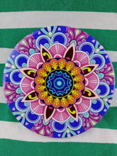 Cargar imagen en el visor de la galería, Pack 6 Posavasos Ceramica Mandalas Variados
